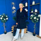 Leanne Detailed Trench Coat Black