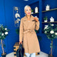 Leanne Detailed Trench Coat Camel