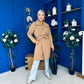 Leanne Detailed Trench Coat Camel