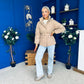 Mariah Quilted Jacket Beige