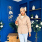 Mariah Quilted Jacket Beige