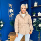 Mariah Quilted Jacket Beige