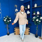 Mariah Quilted Jacket Beige