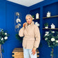 Mariah Quilted Jacket Beige