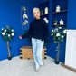 Angela Chunky Knit Jumper Black