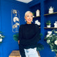 Angela Chunky Knit Jumper Black