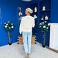 Angela Chunky Knit Jumper Cream