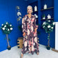 Sian Button Down Shirt Dress Floral Coco