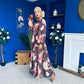 Sian Button Down Shirt Dress Floral Coco