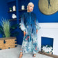 Tyler Occasion Shirt Dress Floral Blue Pre Order 19 Sept