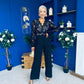 Bridget Twist Font Long Sleeve Lace Jumpsuit Black