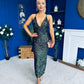 Kelly Sequin Occasion Dress Dress Forest
