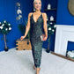 Kelly Sequin Occasion Dress Dress Forest