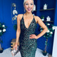 Kelly Sequin Occasion Dress Dress Forest