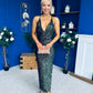 Kelly Sequin Occasion Dress Dress Forest