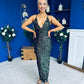Kelly Sequin Occasion Dress Dress Forest