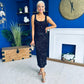 Poppy Sequin Occasion Dress Black