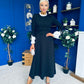 Olivia Detailed Occasion Dress Black