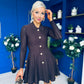 Rhea Button Detail Mini Dress Coco