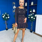 Jada Button Detail Mini Dress Coco