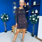 Jada Button Detail Mini Dress Coco