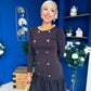 Jada Button Detail Mini Dress Coco