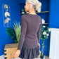 Jada Button Detail Mini Dress Coco