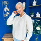 Diane Embellished Knit Jumper Cream