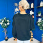 Diane Embellished Knit Jumper Black