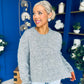 Diane Embellished Knit Jumper Grey