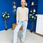 Ellen Chenille Style Top Taupe