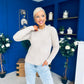 Ellen Chenille Style Top Taupe