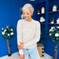 Ellen Chenille Style Top Taupe