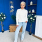 Ellen Chenille Style Top Cream