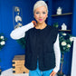 Maeve Detailed Gilet Black
