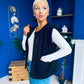 Maeve Detailed Gilet Black