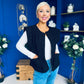 Maeve Detailed Gilet Black