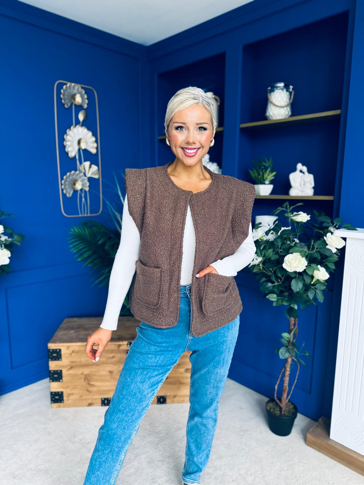 Maeve Detailed Gilet Coco