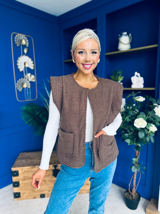 Maeve Detailed Gilet Coco
