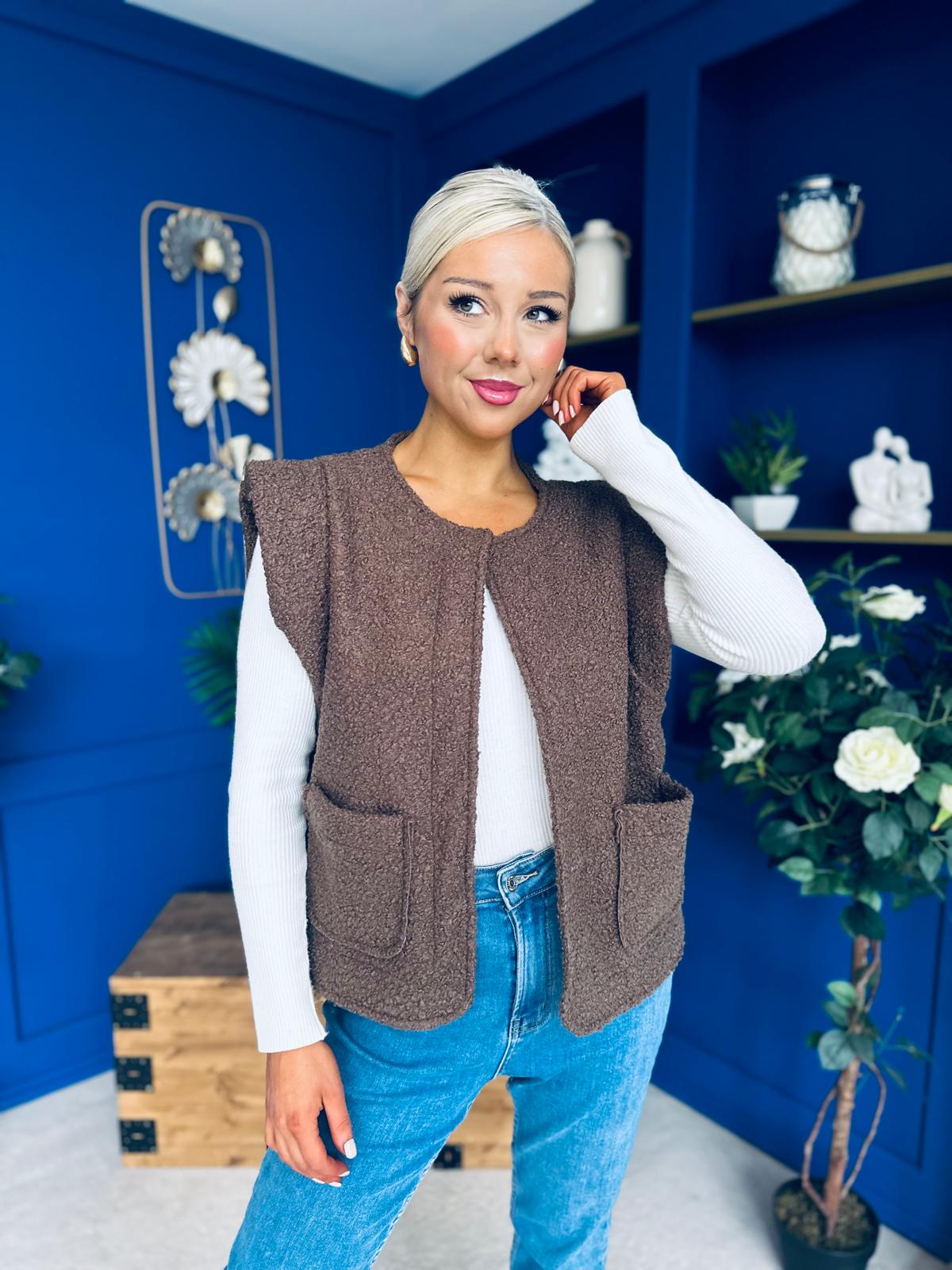 Maeve Detailed Gilet Coco