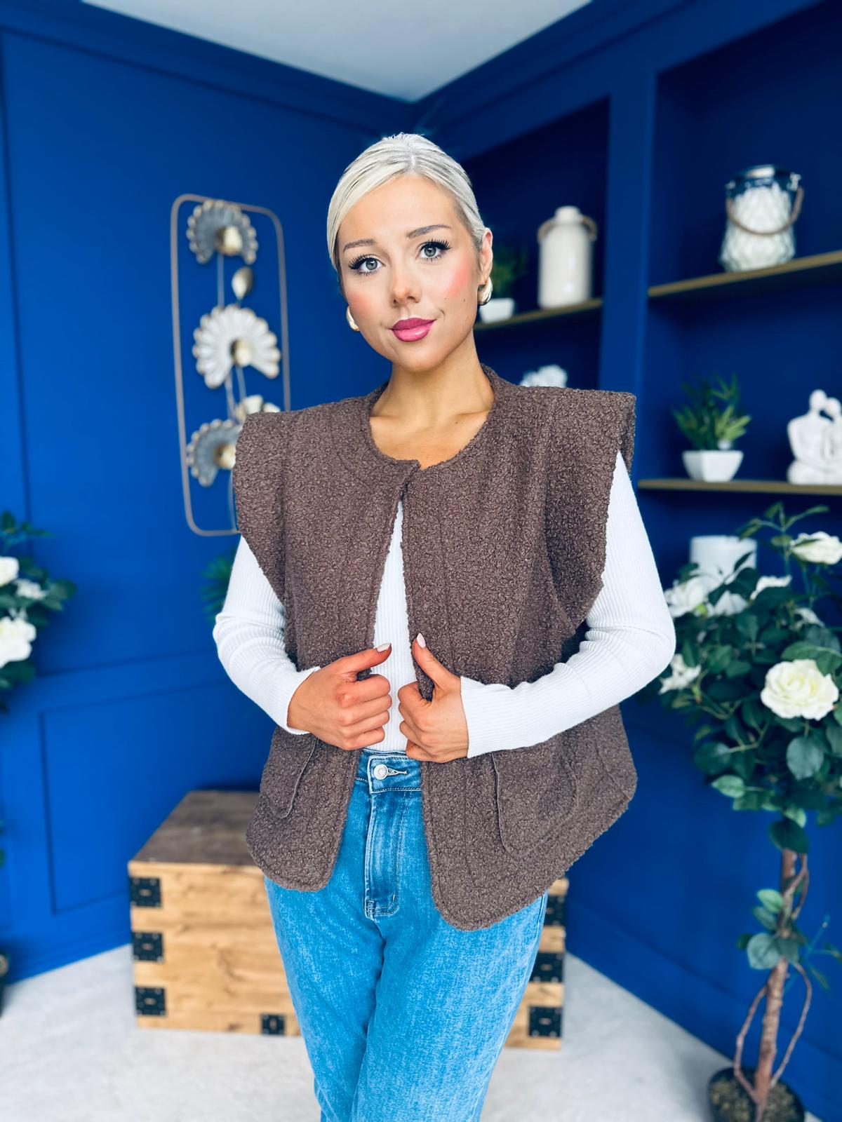 Maeve Detailed Gilet Coco