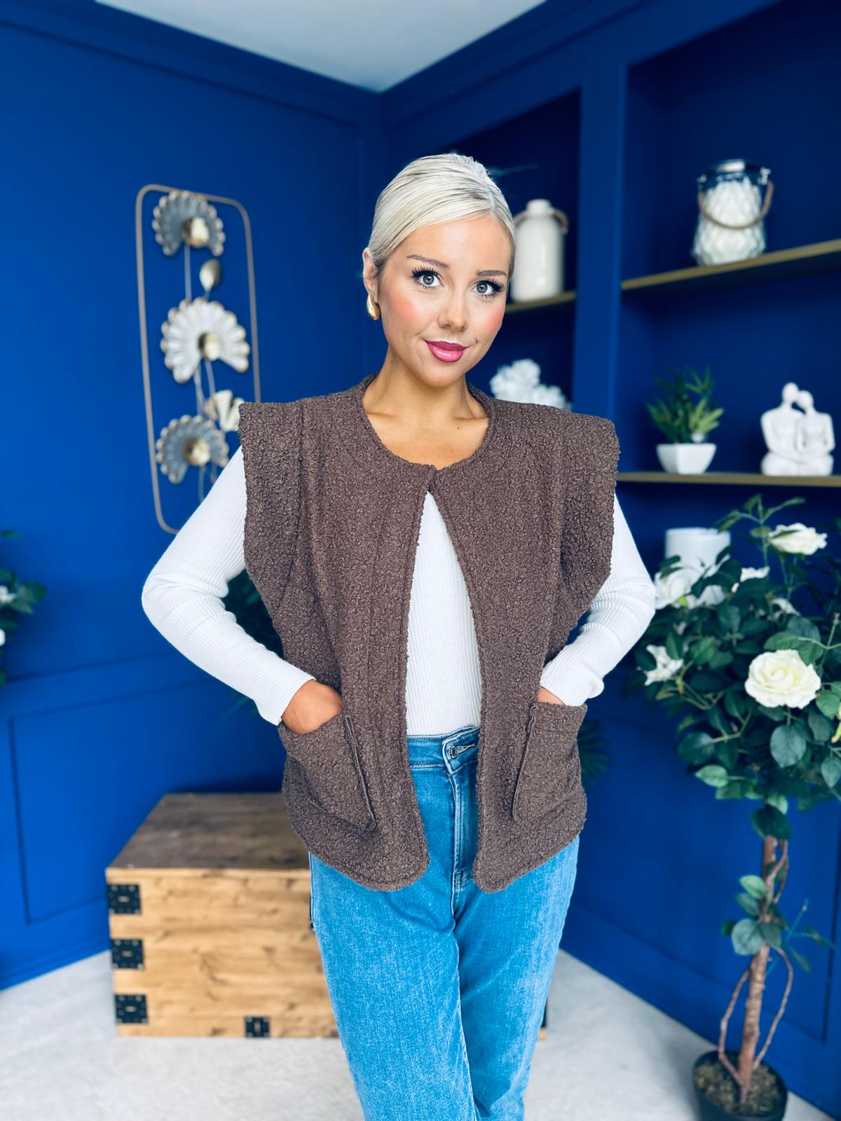 Maeve Detailed Gilet Coco