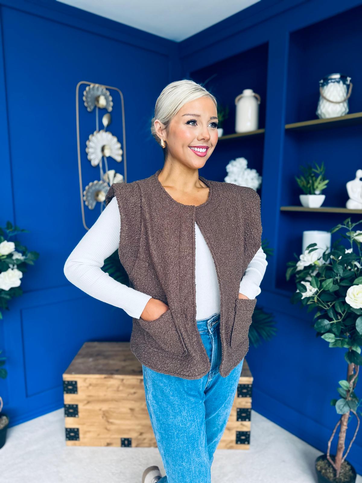 Maeve Detailed Gilet Coco