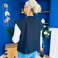 Maeve Detailed Gilet Navy