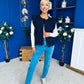Maeve Detailed Gilet Navy