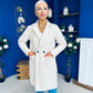 Cassia Detailed Teddy Coat Cream