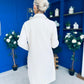 Cassia Detailed Teddy Coat Cream