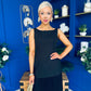 Kimberly Detailed Maxi Dress Black