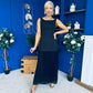 Kimberly Detailed Maxi Dress Black