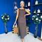 Kimberly Detailed Maxi Dress Coco